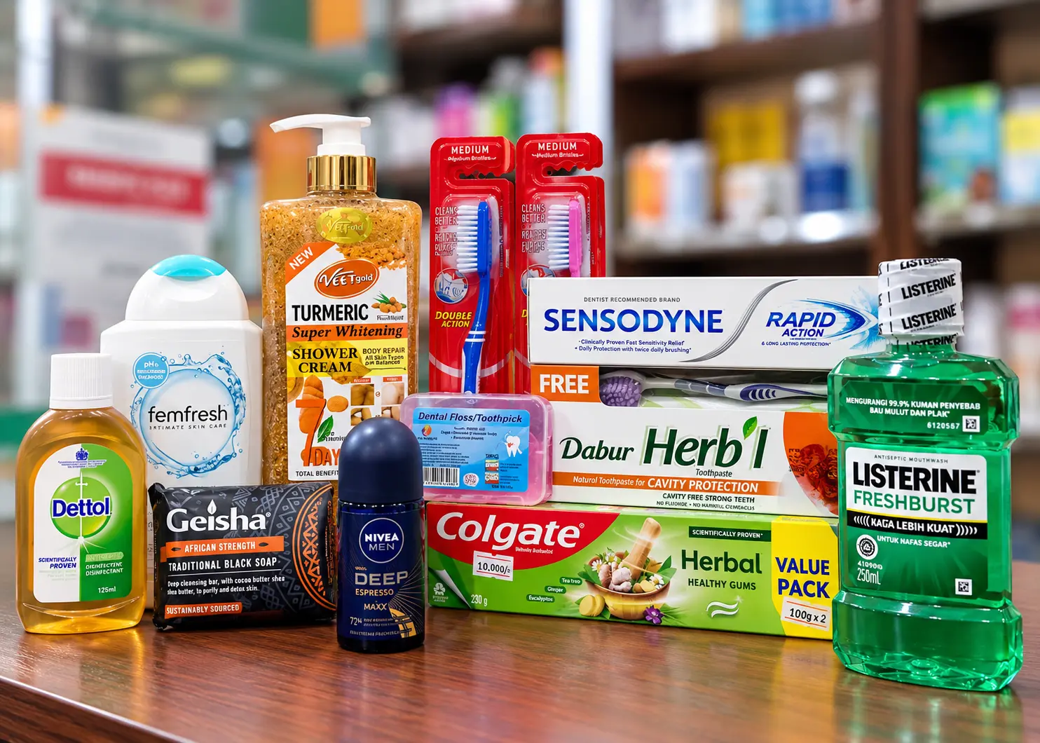 Personal hygiene and oral care essentials